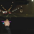 thumbnail image 3 of Gieenan Rearview Mirror Ornament Car Charm Gift Luminescence Car Interior Pendant Light, 3 of 14
