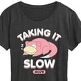 thumbnail image 3 of Pokémon - Slowpoke Taking It Slow - Women's Short Sleeve Graphic T-Shirt, 3 of 5