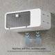 thumbnail image 4 of Toilet Paper Holder for Bathroom, Wall Tissue Storage Box, Plastic Drawer Organizer Container for Toilet, Office, Kitchen, Living Room, Home (White), 4 of 5