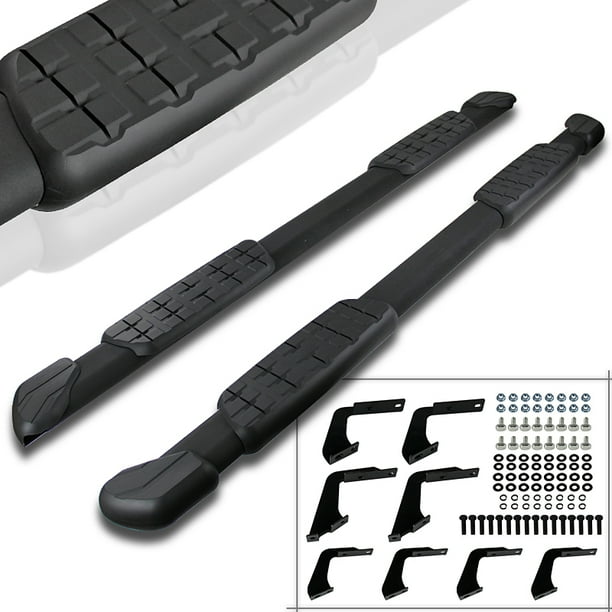 2007-2017 Toyota Tundra Crewmax 5" Anodized Black Side Step Rail Nerf