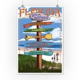 thumbnail image 2 of Boca Grande, Florida, Sign Destinations (12x18 Wall Art Poster, Room Decor), 2 of 3