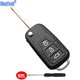 thumbnail image 1 of Flip Folding Remote Key Case Shell For Lifan X60 X50 Car Fob 3 Buttons With Screwdriver Uncut Blade, 1 of 1