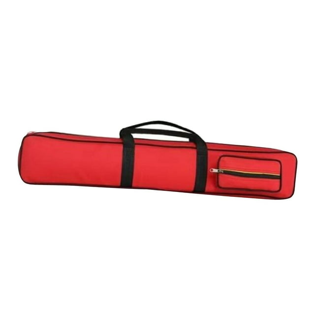 mmirethe Étui de Transport pour Queue de Billard Accessoires de Billard Noir Piscine Rouge 83x14x7cm