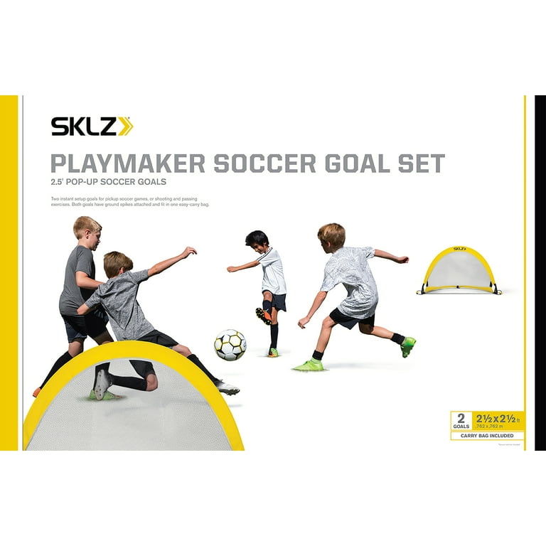 SKLZ Playmaker Pop-up Soccer Goal, Set of Two - Walmart.com