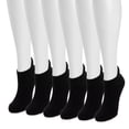 thumbnail image 3 of MUK LUKS Women's 6 Pair Pack Low Cut Ankle Compression Socks, 3 of 3