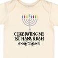 thumbnail image 4 of Inktastic Hanukkah Babys 1st Menorah Boys or Girls Baby Bodysuit, 4 of 5