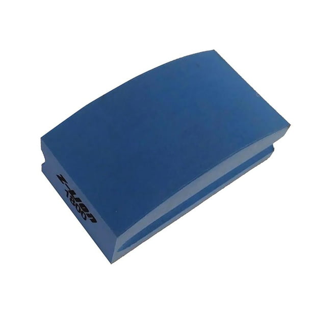 Almohadilla de bloque de lijado de resina para pulidor de pulido de mármol con almohadilla de mano de diamante de vidrio Azul Zulema Almohadilla de bloque de lijado