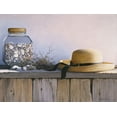 thumbnail image 2 of Pollera, Daniel 24x19 Black Ornate Wood Framed with Double Matting Museum Art Print Titled - Still Life with Seashells, 2 of 4