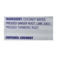 thumbnail image 3 of C2O - Pure Coconut Water - Ginger Lime and Tumeric - Case of 12 - 17.5 fl oz., 3 of 3