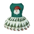 thumbnail image 1 of Pet Christmas Dress Dogs Charming Applique Design Stand Out in Photos Easy to Wear Clean Durable Washable Festive  Costume, 1 of 10
