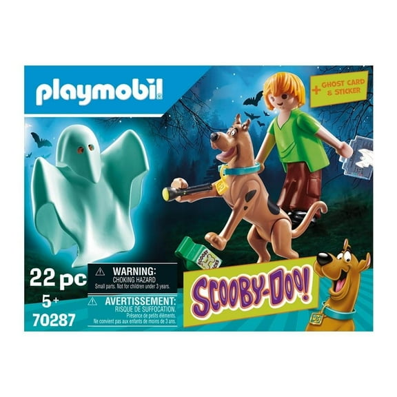 Set de Juego Playmobil Scooby Doo y Shaggy con Fantasma