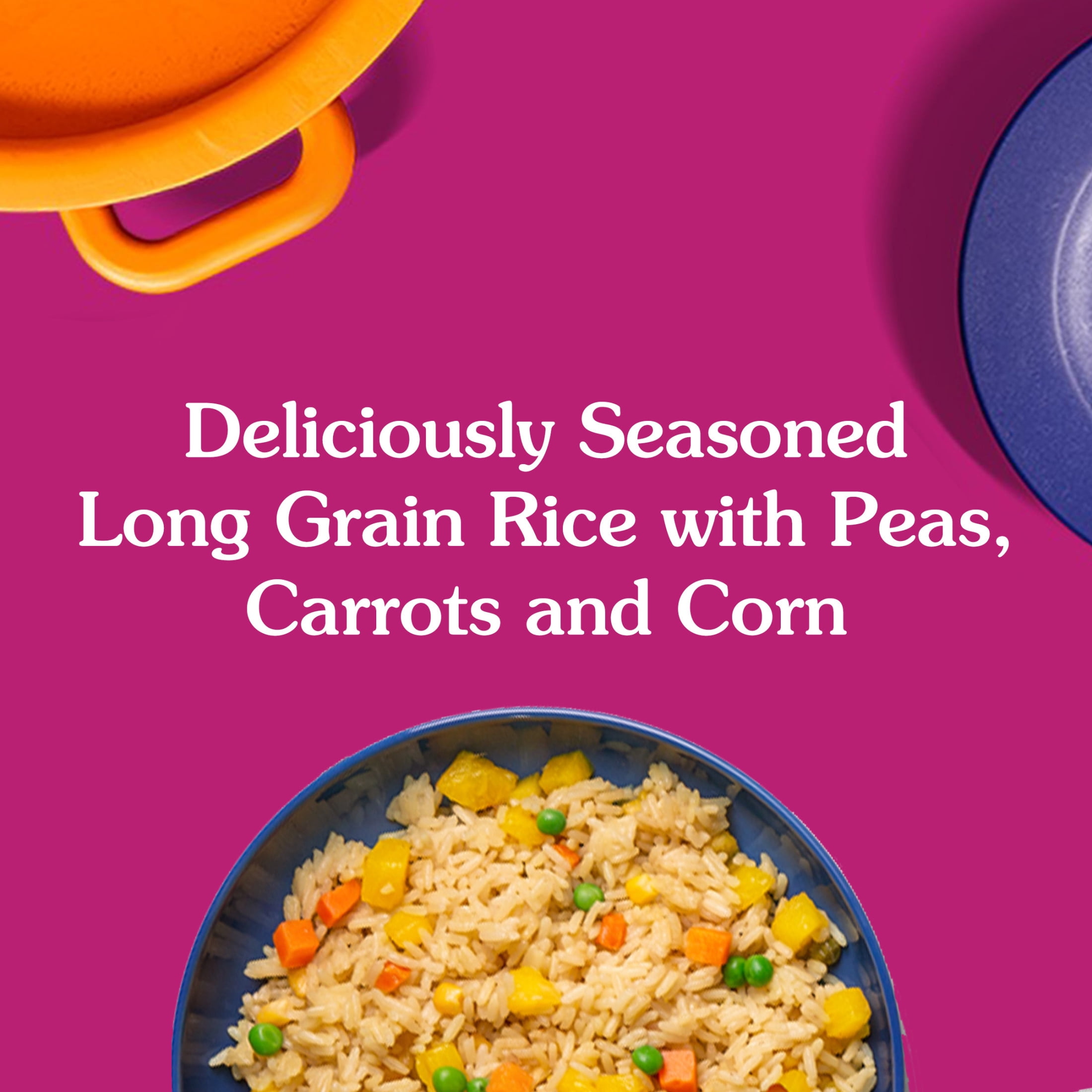 (12 pack) Ben's Original Ready Rice Garden Vegetable Flavored Rice, Easy Dinner Side, 8.8 Ounce Pouch