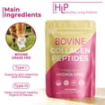 thumbnail image 7 of Hydrolyzed Bovine Collagen Proteins Type I & III - Grass Fed, Pasture Raised Bovine Peptides - Keto & Paleo, Gluten Free - Unflavored Powder (10 oz) - From Healthy Living Proteins, 7 of 7