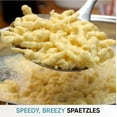 thumbnail image 6 of Zoie + Chloe Spaetzle Maker Lid with Scraper - Easy To Use Spaetzle Press For Traditional German Dumplings & Egg Noodles - Dishwasher-Safe, Premium Stainless Steel - Round Strainer, 10.7x12.8x.75", 6 of 9