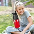 thumbnail image 5 of 32 oz Kids Mouse Water Bottle Insulated Stainless Steel Water Bottle with Straw & 2 Lids, Leakproof Double-walled Kids Space Water Bottle for School & Outdoor Activities, 5 of 6