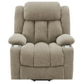 thumbnail image 5 of Houston Upholstered Power Lift Recliner Chair Camel, 5 of 16