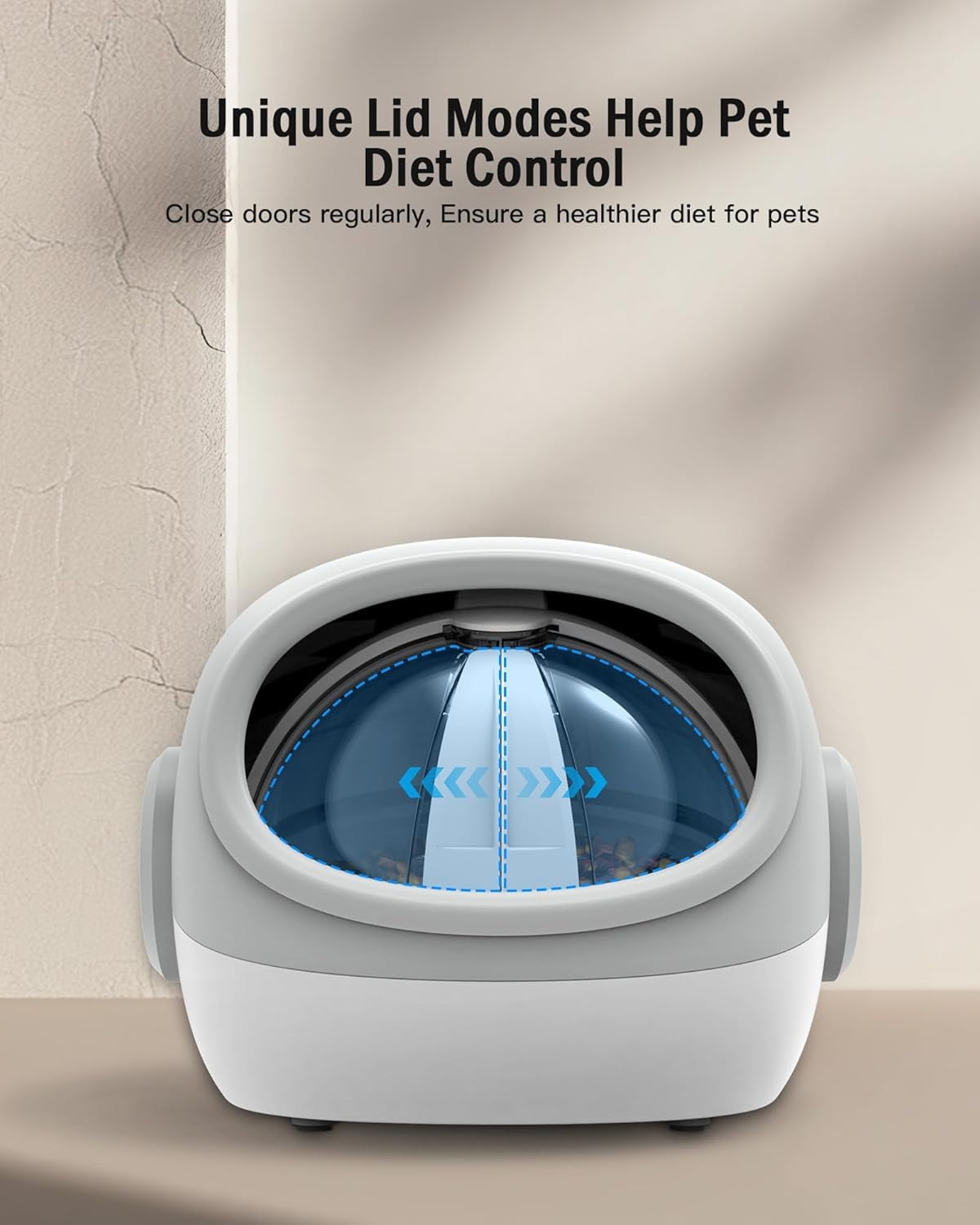 Automatic Cat Feeder, Microchip Pet Feeder, Auto Cat Feeder with Collar, Automatic Pet Feeder - Prevents Food Stealing, Perfect for Prescription Diets, Schedules Meals for Multiple Cats