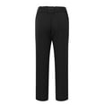 thumbnail image 6 of Sopiago Women's Cropped Paper Bag Waist Pants with Pockets Black,S, 6 of 6