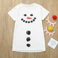 thumbnail image 5 of Frostluinai Breastfeeding Shirts For Women Plus Size Maternity Nursing Tops Christmas Snowman Cartoon Short Sleeve Maternity T Shirts Pregnancy Tee Tops, 5 of 8