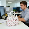 thumbnail image 4 of Dvkptbk lunch Sac à Isolé Sac à lunch Isolé Sac à lunch Haut de Gamme Portable Sac à lunch Portable d'Extérieur Grande Capacité Sac à lunch Portable Sac de Rangement, 4 of 6
