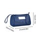 thumbnail image 3 of Bolsa de playa de malla transpirable para guardar gafas de natación y artículos de aseo personal; bolsa de viaje portátil para trajes de baño mojados, toallas y protector solar con diseño de drena, 3 of 6