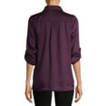 thumbnail image 6 of White Stag Womens Pleated Woven Blouse, 6 of 6
