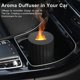 thumbnail image 4 of A1 Creative Colorful Flame Light Aroma Diffuser Home Office Car Air Humidifier - Black, 4 of 5
