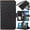 Black, variant on for Motorola Moto G (2026) Leather Phone Case Wallet Zipper Pouch Lady Classic Diamond Quilted Folio Flip Cover Kickstand, Multiple Card Slot Cash Holder, Magnetic Closure, Wrist Strap