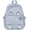 Blue, variant on Mini Backpack for Women Teens, Lightweight Cute Cat Ear Harajuku Bookbag with 3D Ears & Embroidered Face, Casual Travel Daypack for School Commute