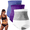 Blue & White & Purple, variant on 3 Pack 4-in-1 Micro-Particle Sculpting & Fat-Burn Shorts for Women, Thermogenic Fat Burning Sculpting Shorts Yoga Pants
