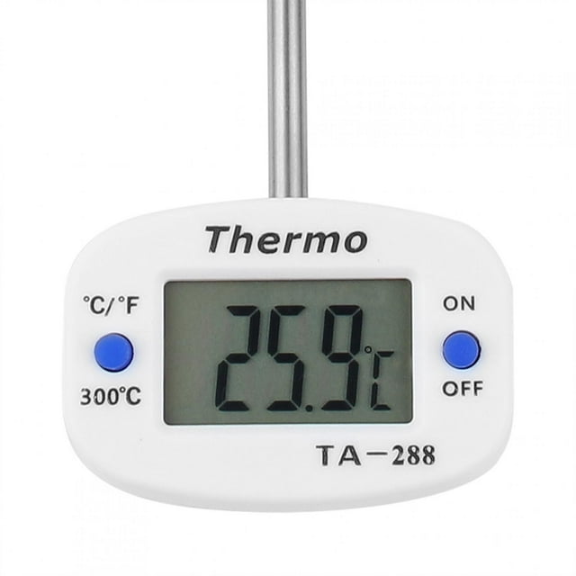 Termómetro de carne Ecomeon LCD digital con sonda larga para cocina