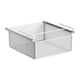 thumbnail image 1 of Organizador de cajones para debajo de escritorios, cesta de almacenamiento deslizante para debajo de estantes de despensa. Blanco, 1 of 9