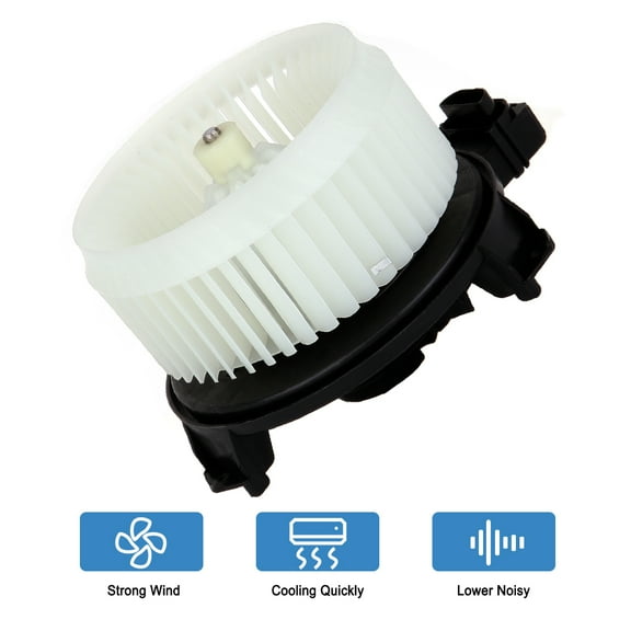 ECCPP HVAC Plastic Heater Blower Motor for Toyota w/Fan ABS Cage fit for 2006-2015 for Toyota RAV4 /2009-2014 for Toyota Matrix /2009-2013 for Toyota Corolla