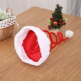 thumbnail image 4 of BERTDOMD 2-Pack Christmas Santa Hats with Spiral Spring Design, Festive Holiday Party Hats, Xmas Photo Props and Seasonal Favors, 4 of 6