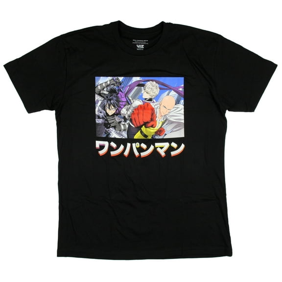One Punch Man Shirt Japanese Anime Manga Men's Adult Licensed T-Shirt (XL)