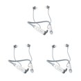 thumbnail image 5 of tamizeot Neck Hanging Earphone Wireless Bluetooth-compatible Fast Charging Button Control Replacement Sport Headset Birthday Gift White Type 2 3Set, 5 of 5