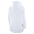 thumbnail image 3 of Women's G-III 4Her by Carl Banks White Columbus Blue Jackets Team Logo Tri-Blend Fleece Pullover Hoodie, 3 of 3
