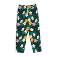 thumbnail image 4 of Daiia Tropical Fruit Women's Sleep Pant with Pockets and Drawstring,Pajama Pants-Small, 4 of 9