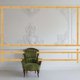 thumbnail image 5 of Uxcell 3.3Ft x 0.79" Peel and Stick Molding Trim for Walls, Flexible Mirror Molding Trim Self-Adhesive Wall Paneling Strip Wallpaper Border for DIY Floor Wall Baseboard, Gold, 5 of 7