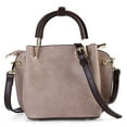 thumbnail image 2 of Mini Clova Women's Fashion Geniune Leather Top Handle Satchel Purse, 2 of 7