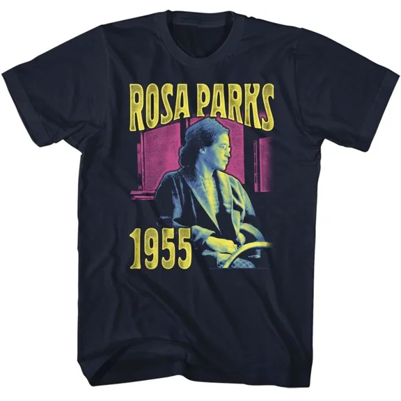 Rosa Parks Bright Navy Icon Shirt