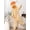 Orange, variant on Funny Big Mouth Monster Onesie Costume - Plush Halloween Jumpsuit with Giant Comb Prop, Spooky Loungewear Outfit for Halloween Nights Party Blue Size: M