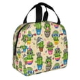 thumbnail image 2 of Honeii Cute Cartoon Cactus Print Lunch Bag Women, Lunch Box Lunch Bag for Women Adult Men, Small Leakproof Cute Lunch Tote Large Capacity Reusable, 2 of 8