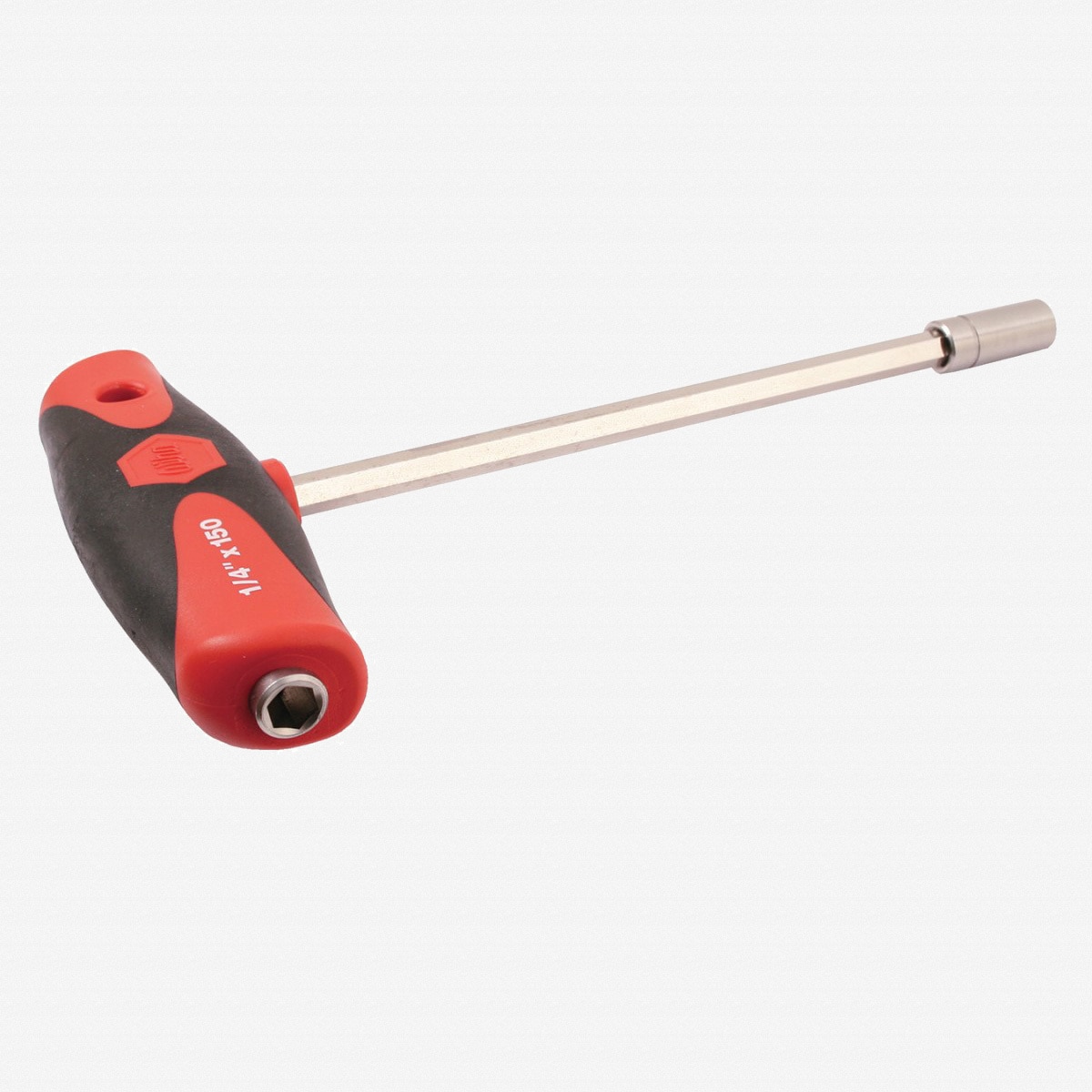 Wiha 38801 SoftGrip Dual Drive Thandle 1/4" Bit Holder