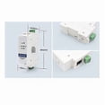 thumbnail image 3 of USR-DR302 Din Rail Serial RS485 to Ethernet TCP IP Server Module, 3 of 5