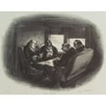 thumbnail image 2 of George Wesley Bellows 18x15 Black Ornate Wood Framed Double Matted Museum Art Print Titled - Ox Team, Wharf at Matinicus (1916), 2 of 5