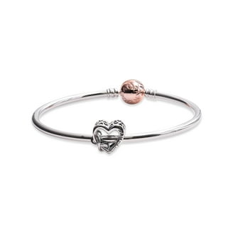 Pandora Moments Heart Clasp Bangle - 568656C00-21 - Walmart.com