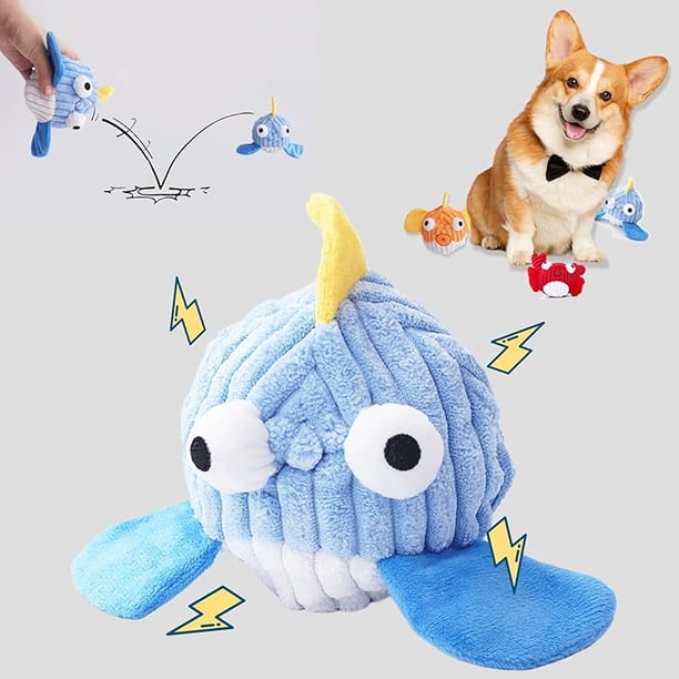 Juguetes para Perros Juguetes Interactivos con Sonido y Aptos para Ser Arrojados Juguetes para Mascotas