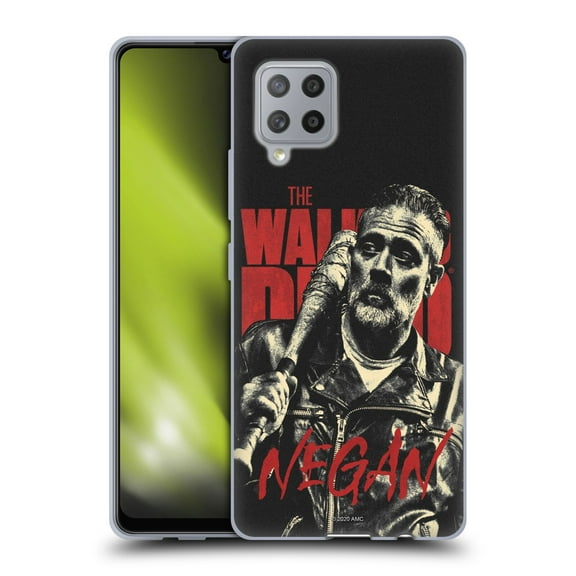 Head Case Designs Officially Licensed AMC The Walking Dead Season 10 Character Portraits Negan Soft Gel Case Compatible with Samsung Galaxy A42 5G (2020)