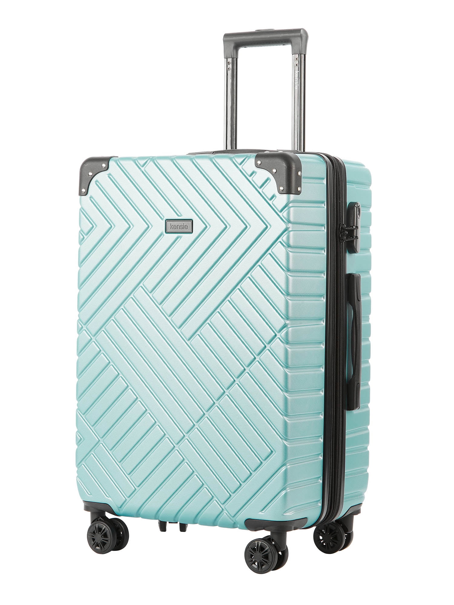 Kensie 3 Pc. Hardside Expandable Luggage Set, Teal